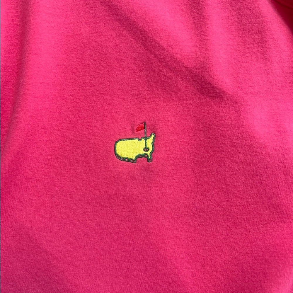 Masters Tech Pink Performance Pullover with Logo - image 4